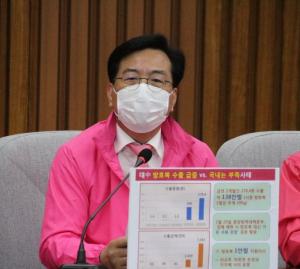 송언석 의원, 코로나19 발생 후 對중국 방호복 수출 폭증